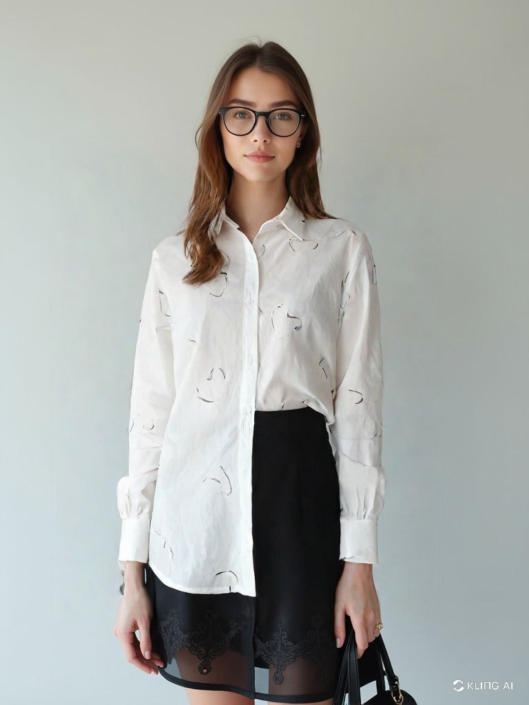Blusa manga larga