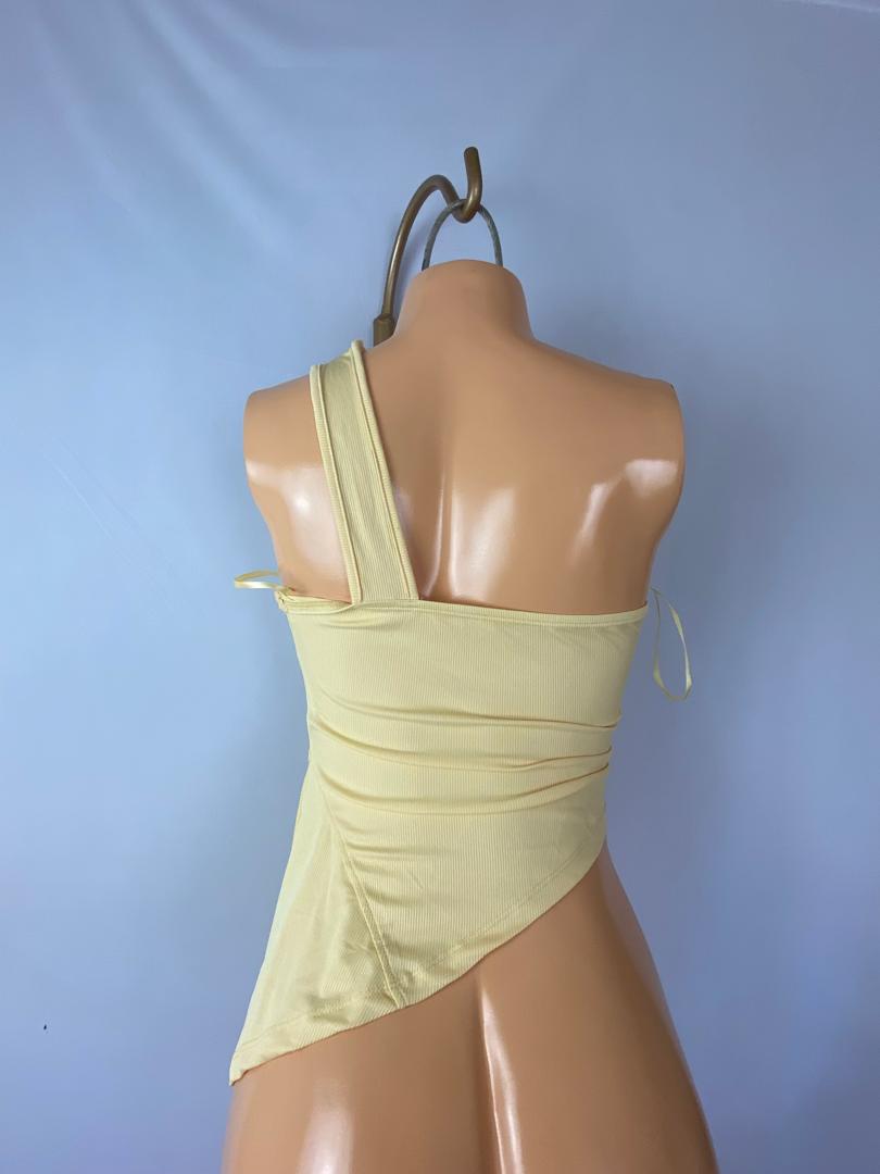 top de una sola manga