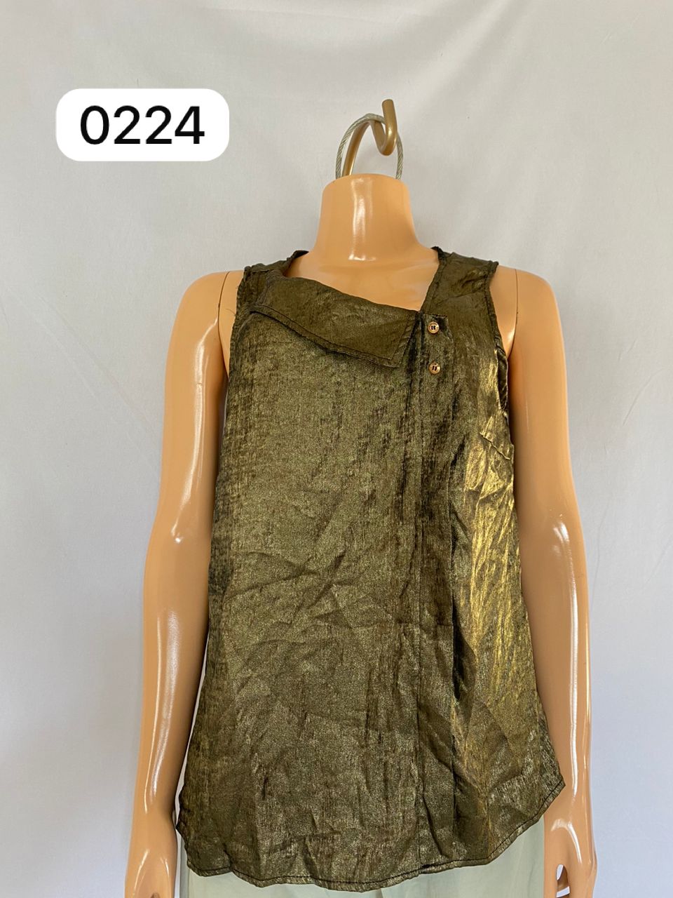 Blusa sin mangas