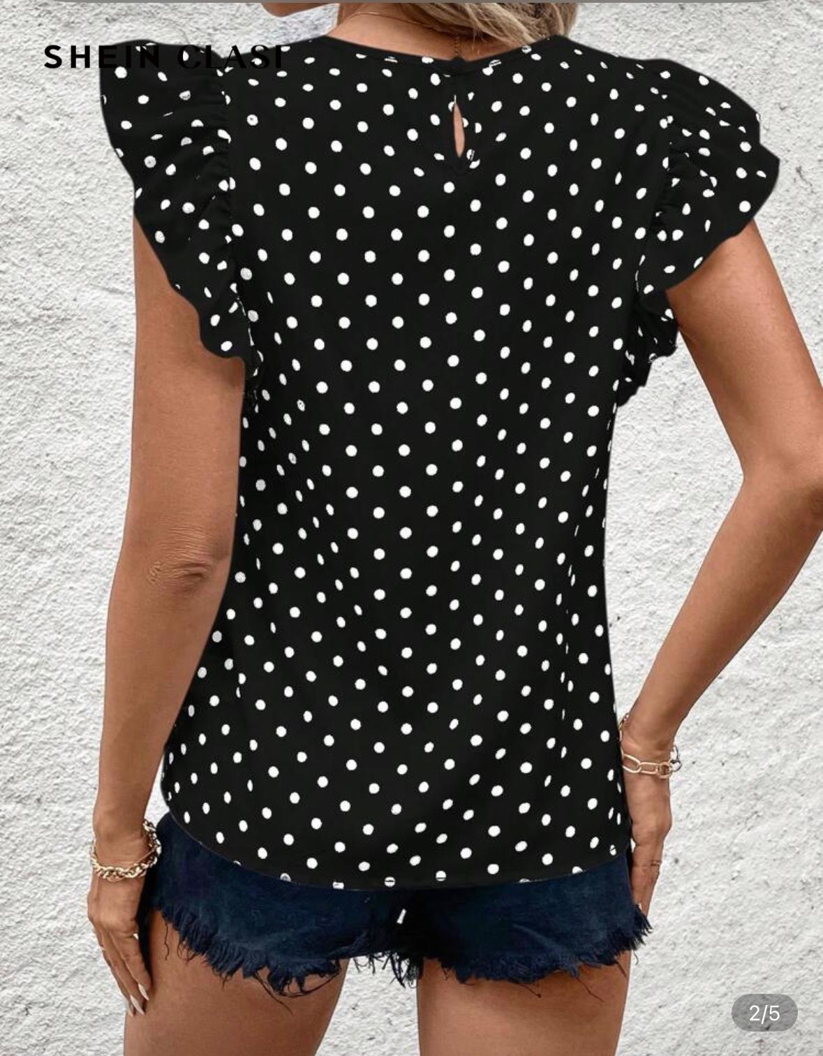 Blusa manga corta