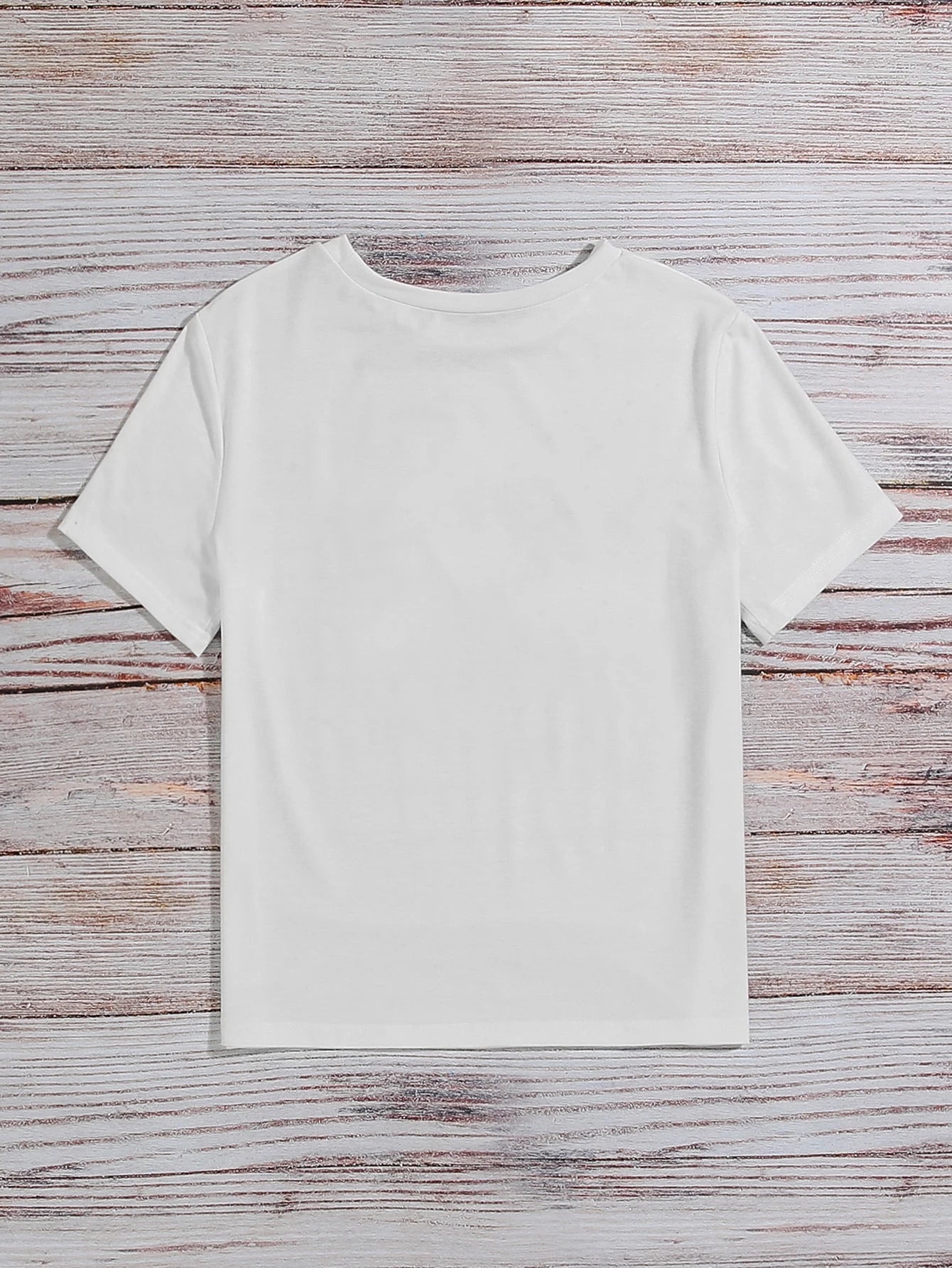 SHEIN LUNE Camiseta "peace - love - dogs"