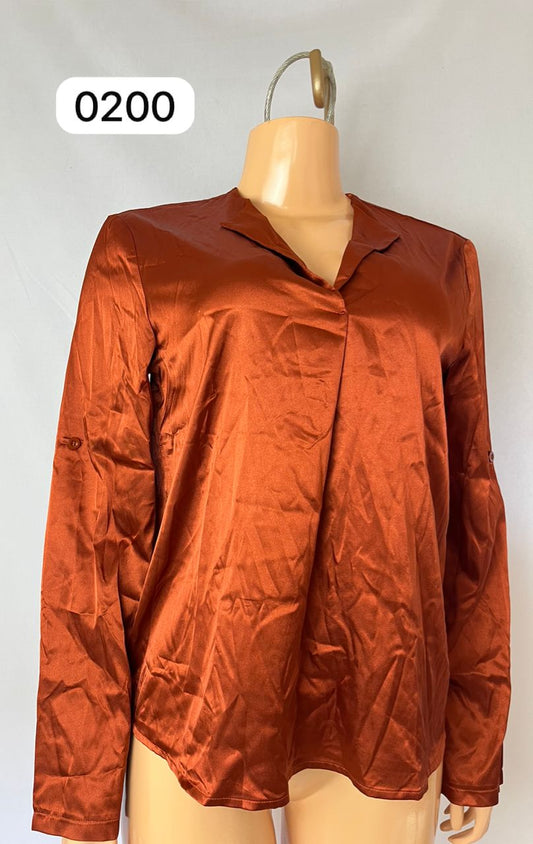 Blusa manga larga