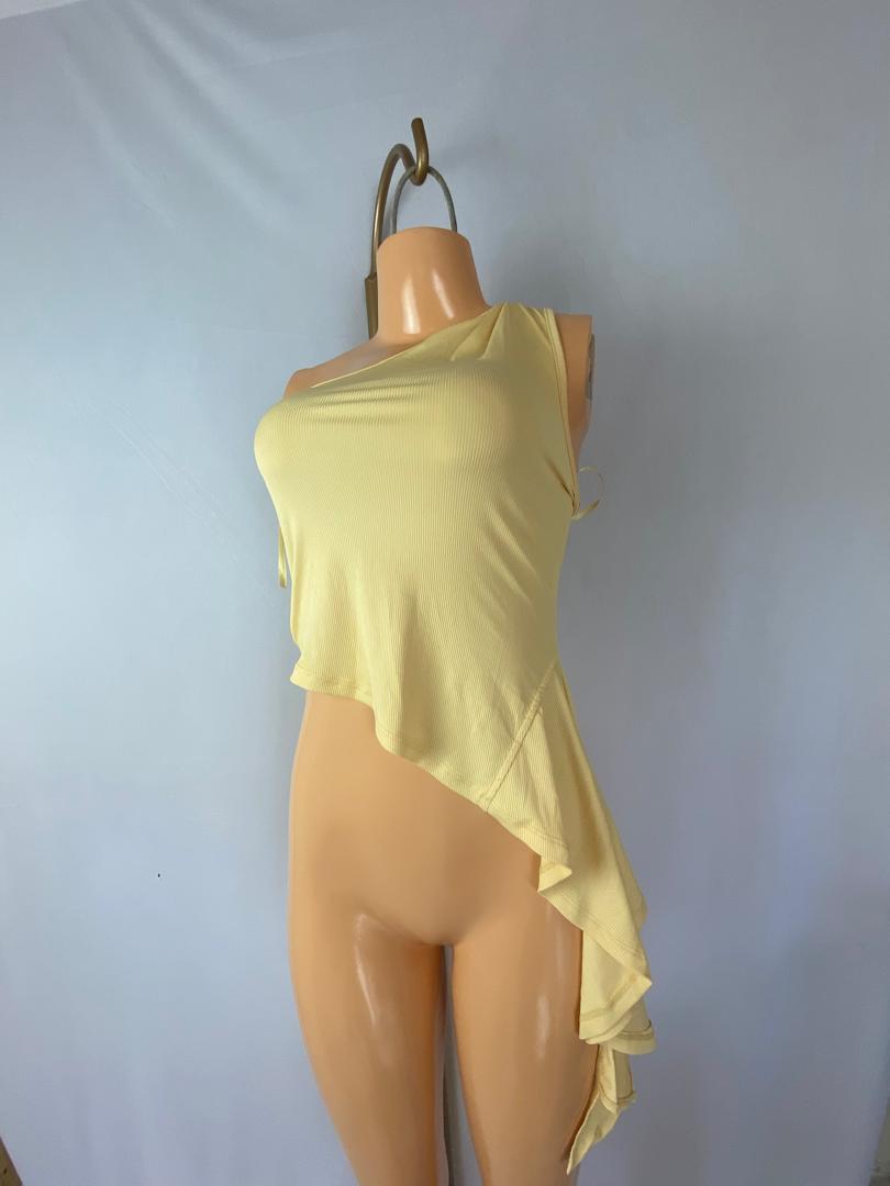 top de una sola manga