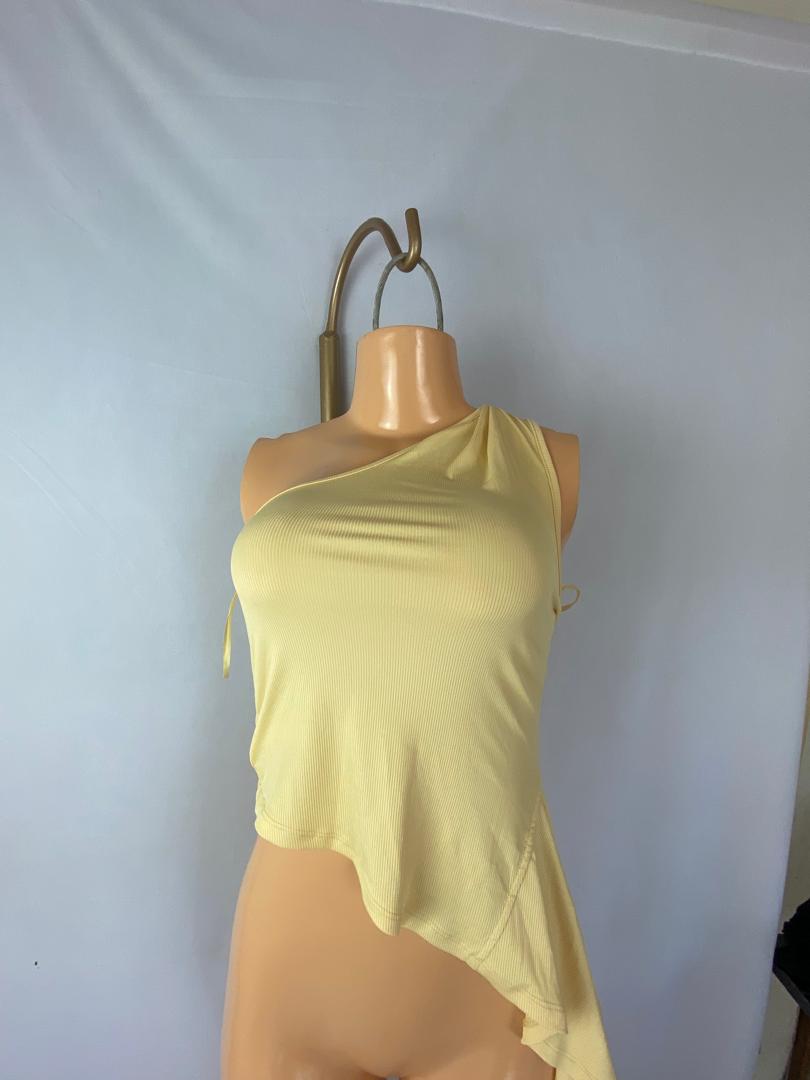 top de una sola manga