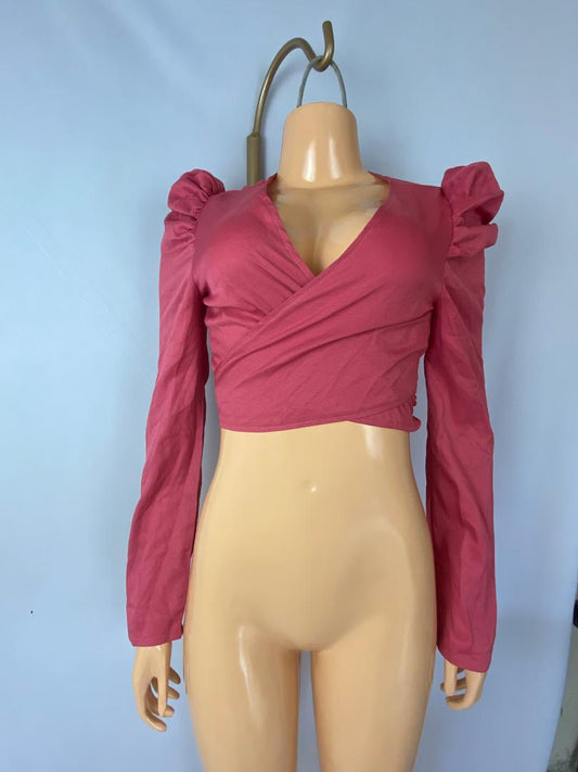 Blusa manga larga