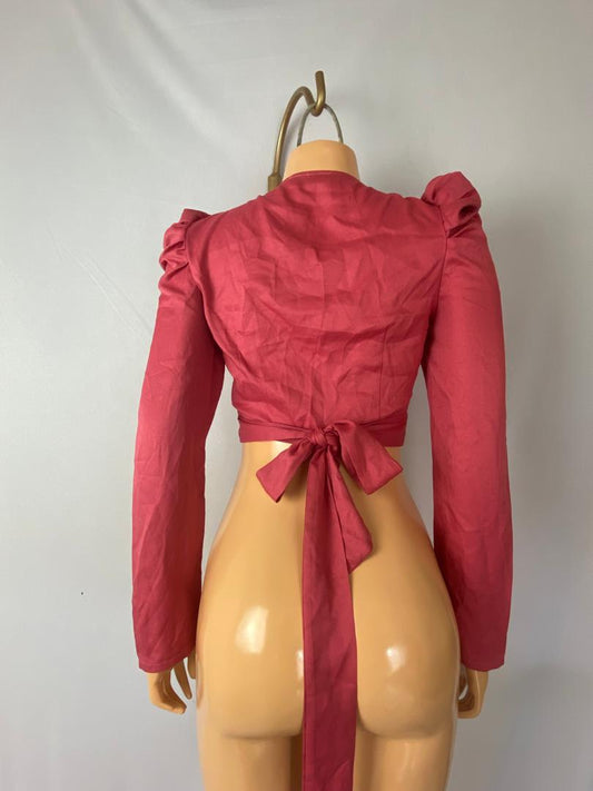 Blusa manga larga