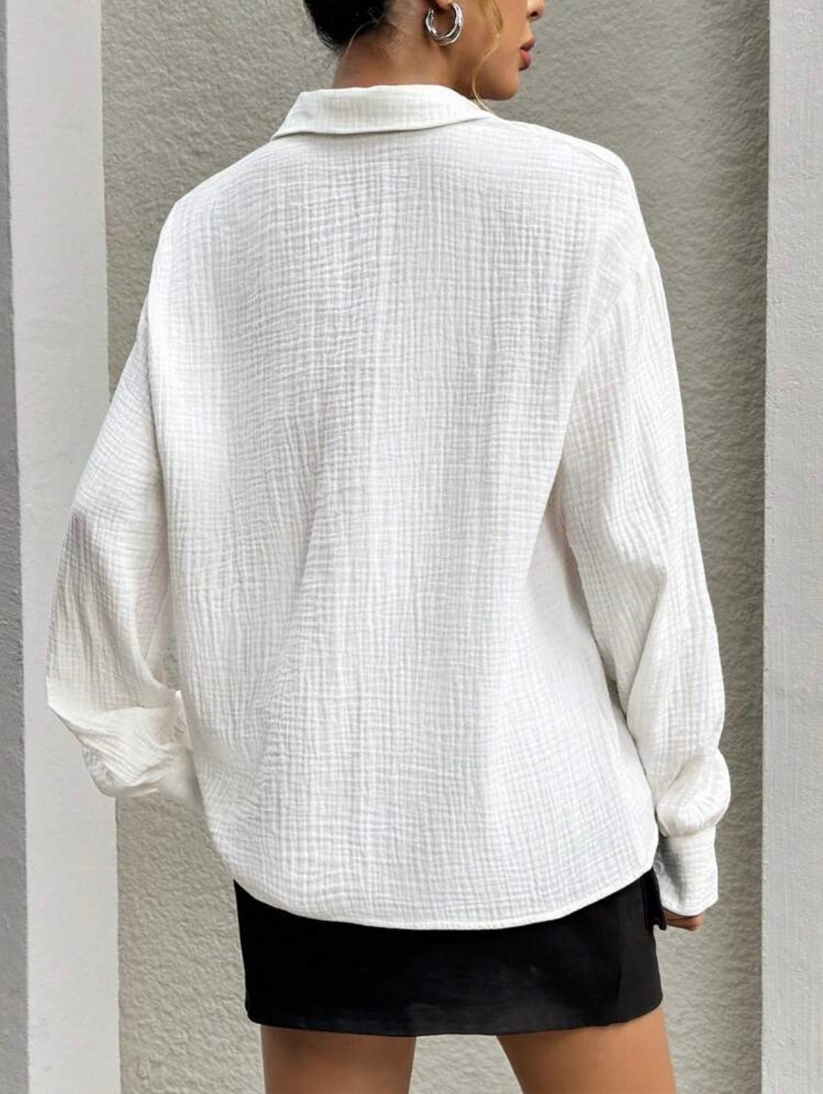 Blusa manga larga