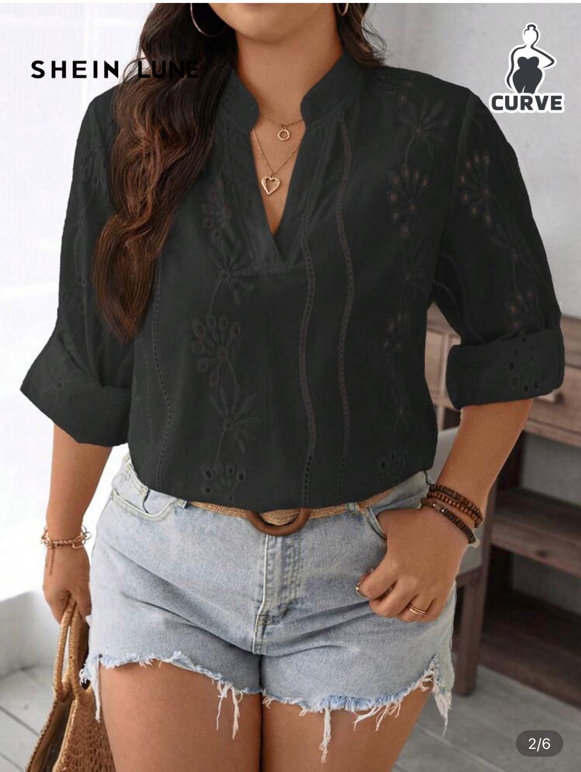 Blusa manga larga