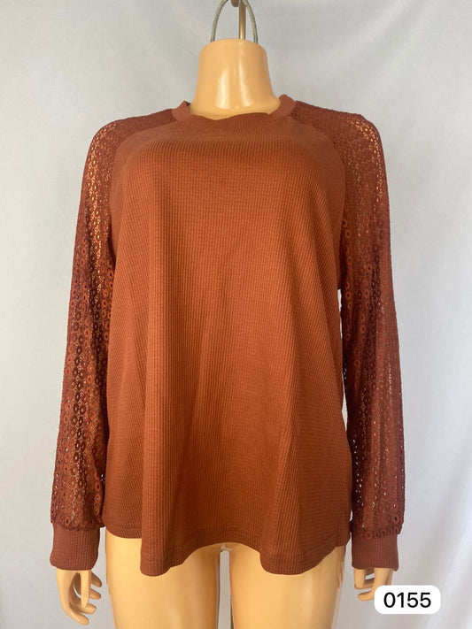 Blusa manga larga
