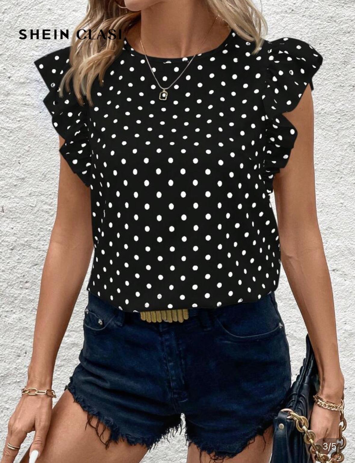 Blusa manga corta