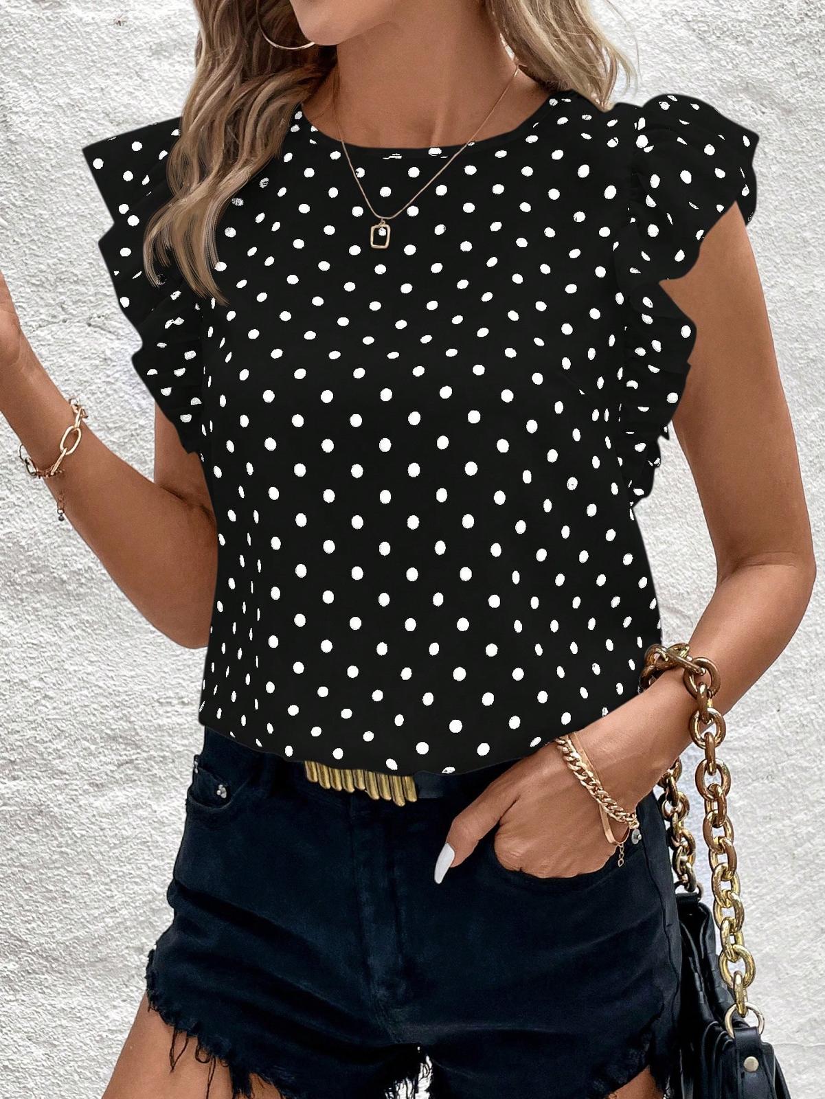 Blusa manga corta